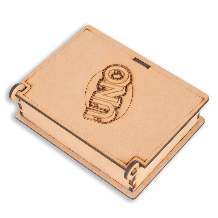 Playing Card Decorative Wooden Box | Handcrafted Wooden Box | Unique Card Holder