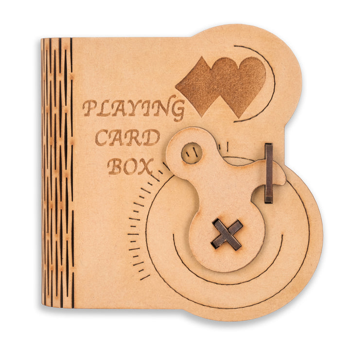 Playing Card Box|3D Playing Card Box With Lock