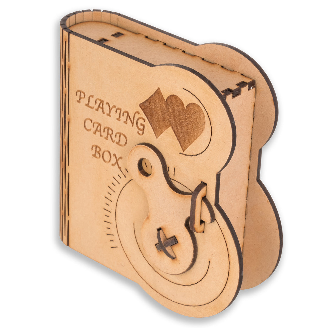 Playing Card Box|3D Playing Card Box With Lock