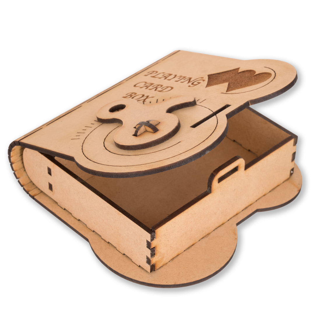 Playing Card Box|3D Playing Card Box With Lock