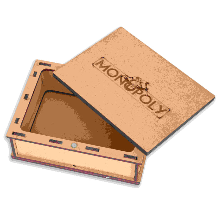 Playing Card Box Two Deck| Laser Cut Box With Lid