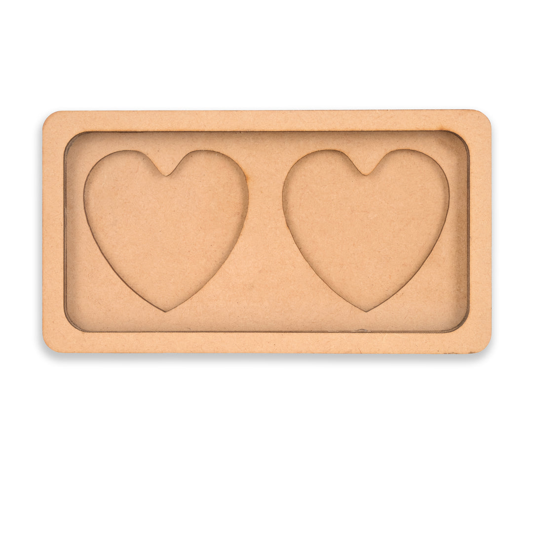 Wooden Two Plectrum With Rectangular Shaped Magnetic Holder