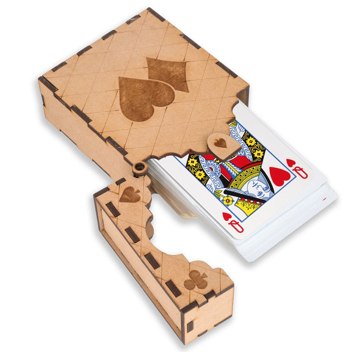 Handcrafted Wooden Box | Unique Card Holder | Home Décor & Storage