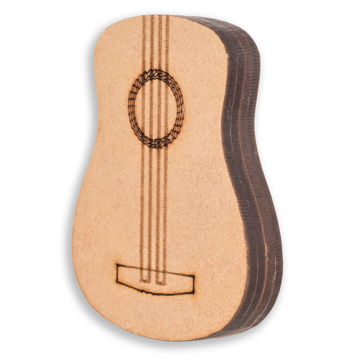 Wood Guitar Plectrum with a Wooden Magnetic Holder Box