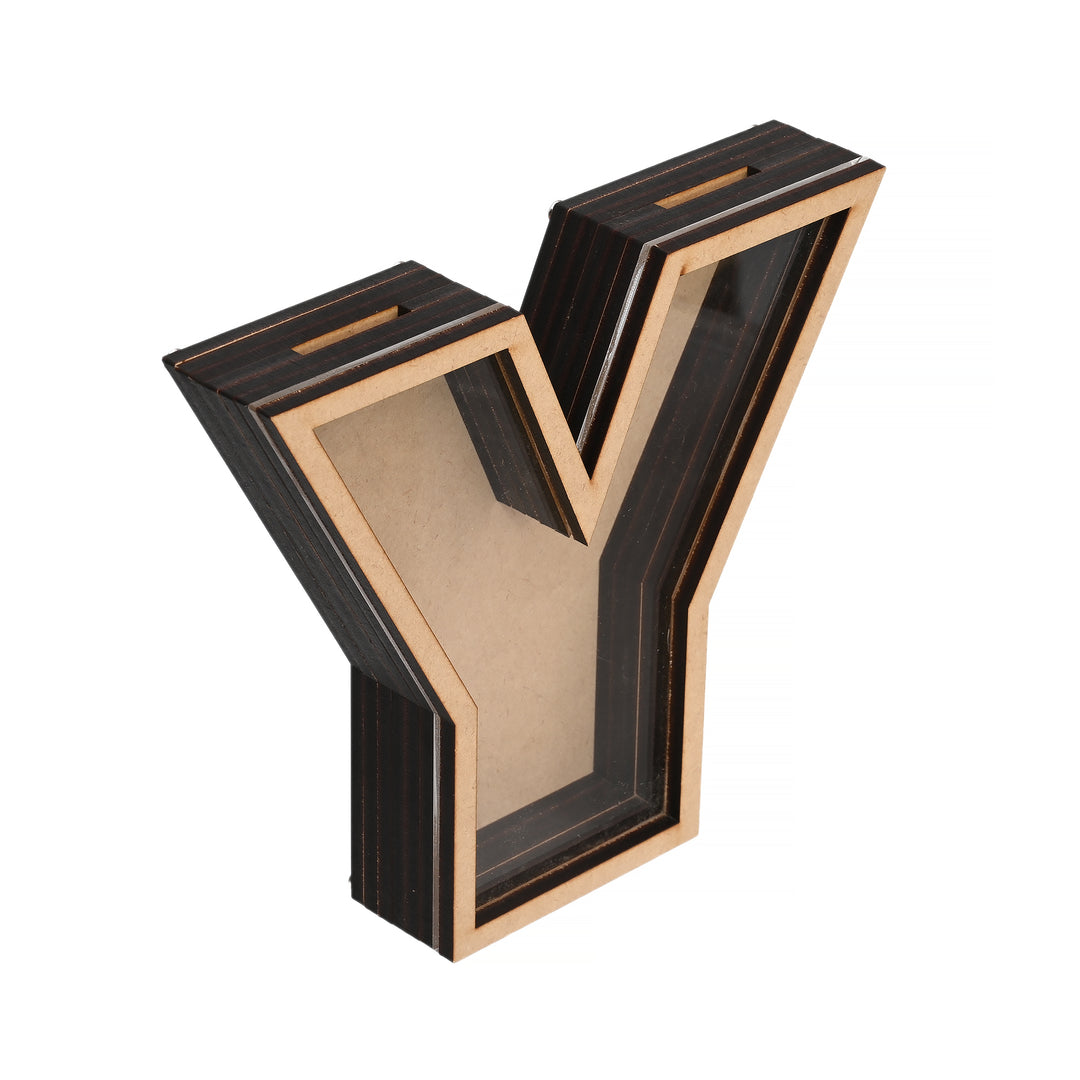 Pick Your Letter Wooden Money Bank | Piggy Bank - The Engraved Store