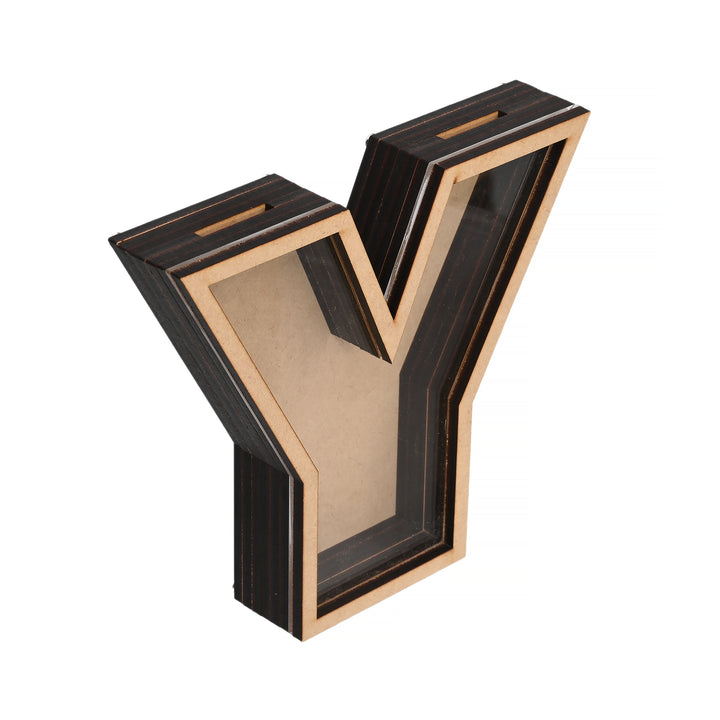 Pick Your Letter Wooden Money Bank | Piggy Bank - The Engraved Store