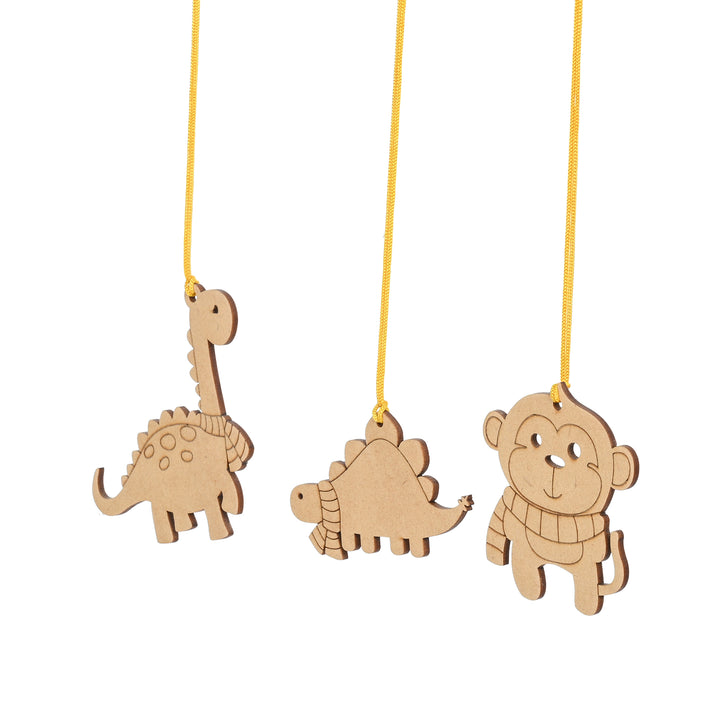 Animal Tree Decorations for Christmas (Set of 6) - The Engraved Store