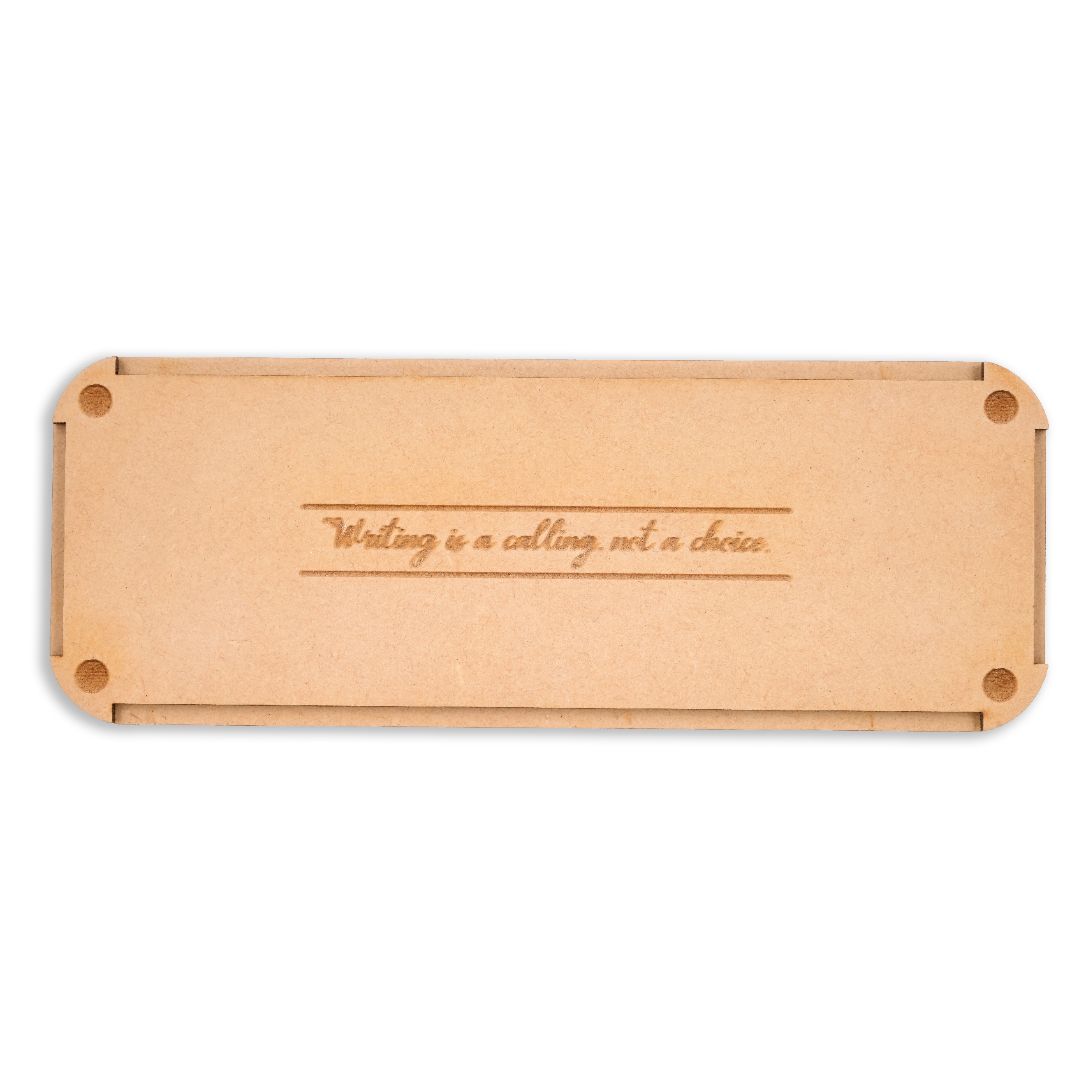 Wooden Pen And Pencil Box for Gifting