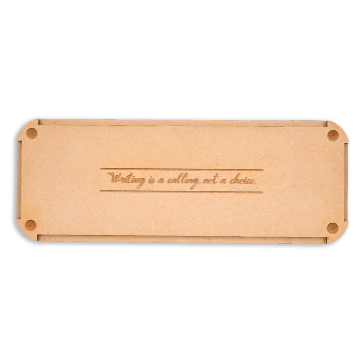 Wooden Pen And Pencil Box for Gifting