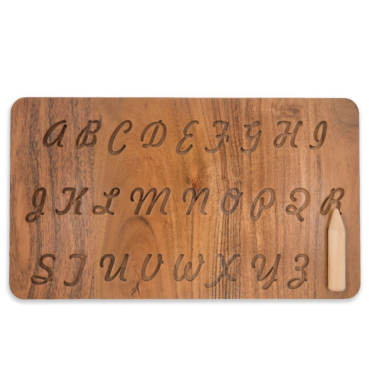 Uppercase Alphabet Cursive Tracing Board