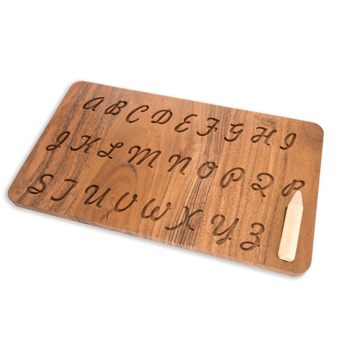Uppercase Alphabet Cursive Tracing Board