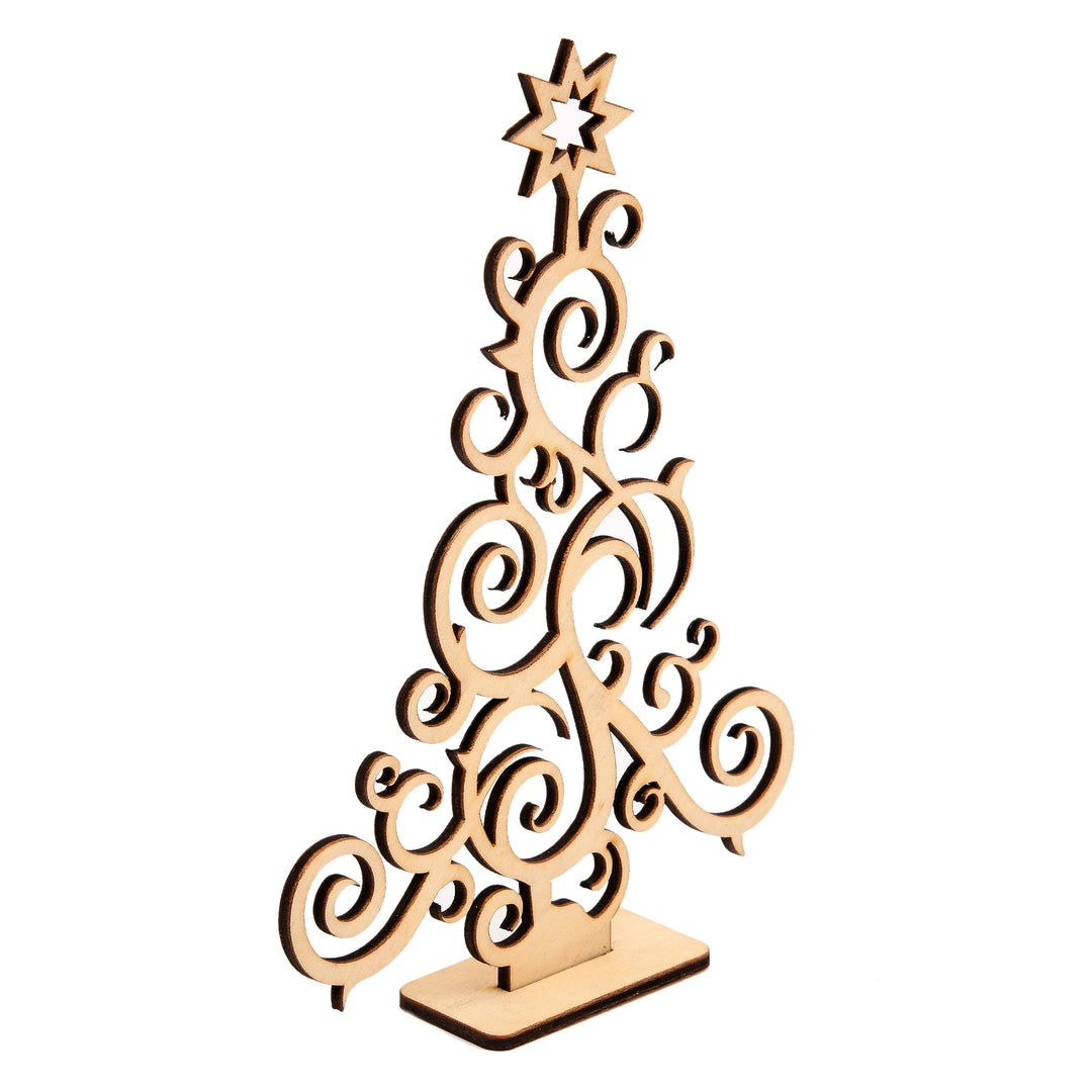 Wooden Christmas Tree Decoration - The Engraved Store