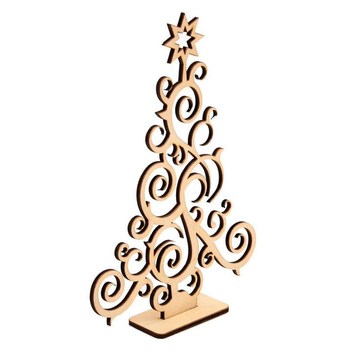 Wooden Christmas Tree Decoration - The Engraved Store