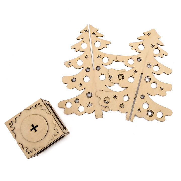 Christmas Tree with small box - The Engraved Store