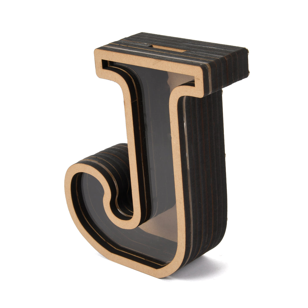 Pick Your Letter Wooden Money Bank | Piggy Bank - The Engraved Store