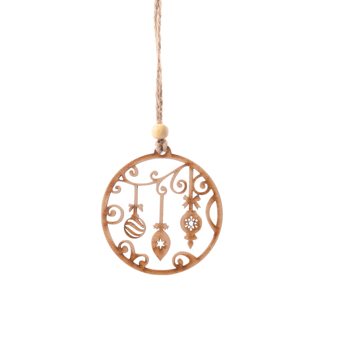 Christmas Tree Decoration Wooden - The Engraved Store