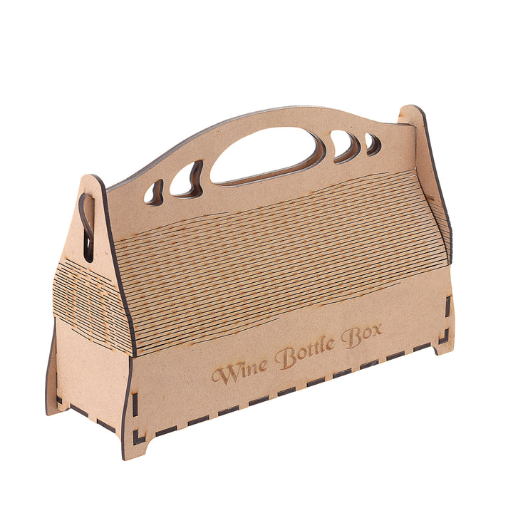 Wooden Wine Bottle Gift Box - The Engraved Store