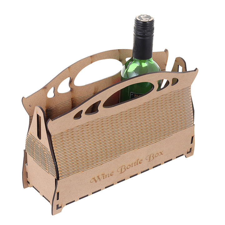 Wooden Wine Bottle Gift Box - The Engraved Store