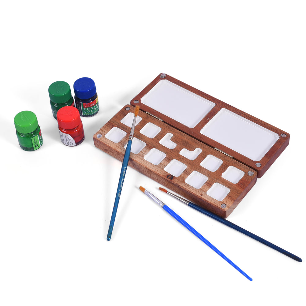 Wooden Colour Tray (12+2) - The Engraved Store