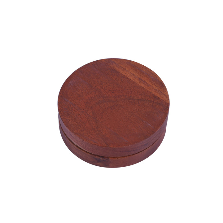 Circular Wooden Colour Palette (3+1) - The Engraved Store