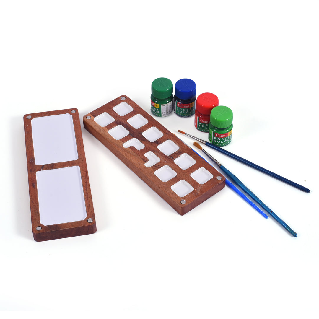 Wooden Colour Tray (12+2) - The Engraved Store