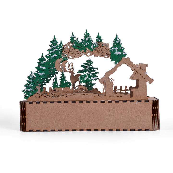 Christmas Wooden Showpiece - The Engraved Store