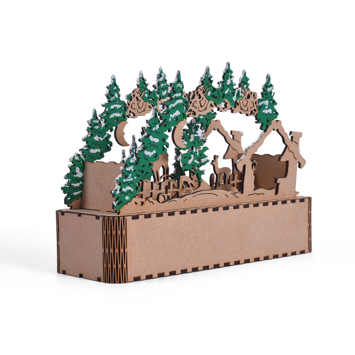 Christmas Wooden Showpiece - The Engraved Store