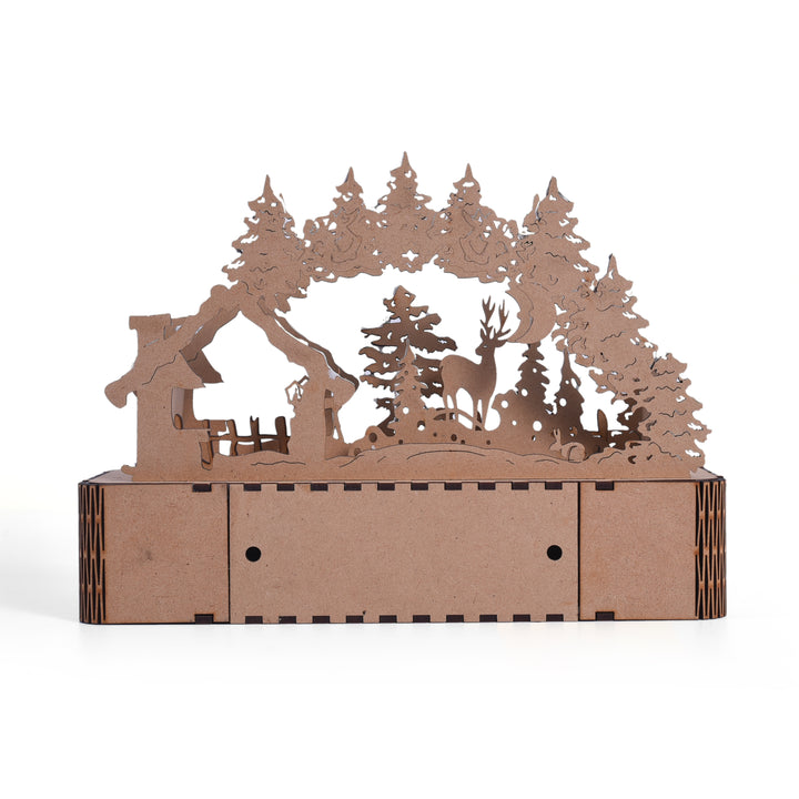 Christmas Wooden Showpiece - The Engraved Store
