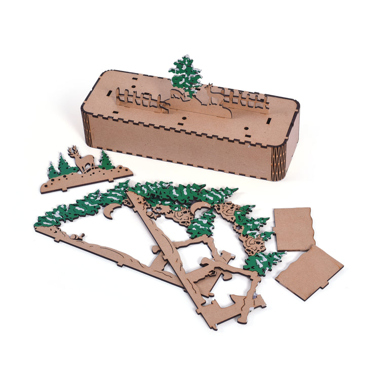 Christmas Wooden Showpiece - The Engraved Store