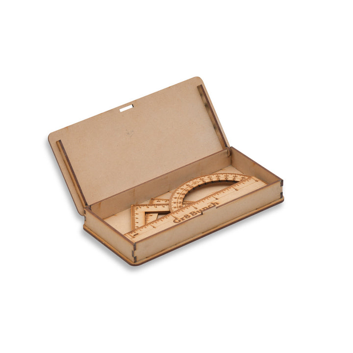 Manchester United Geometry Personalized Wooden Box