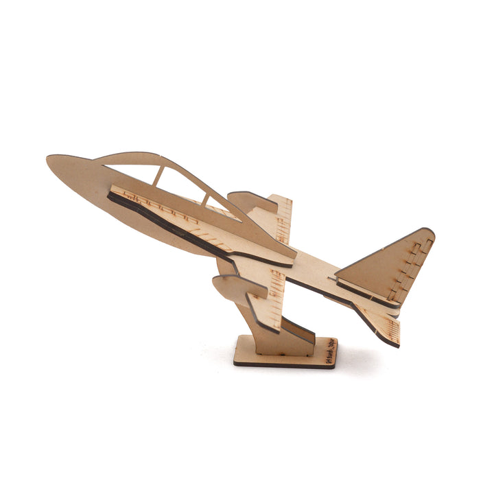DIY Wooden Plane Model 3D Puzzle Kit | Toy Boeing Plane - The Engraved Store