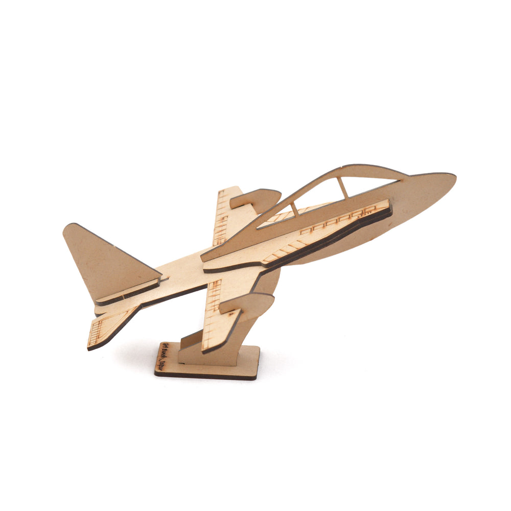 DIY Wooden Plane Model 3D Puzzle Kit | Toy Boeing Plane - The Engraved Store