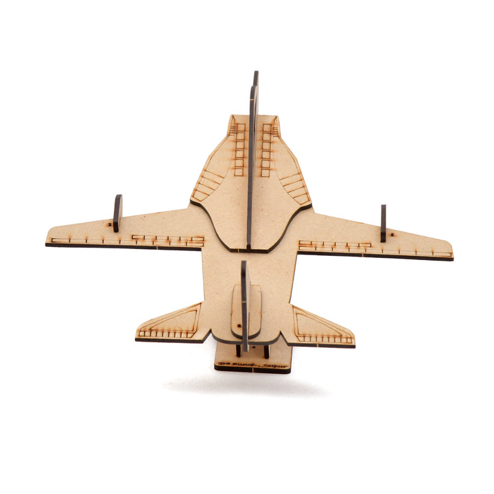 DIY Wooden Plane Model 3D Puzzle Kit | Toy Boeing Plane - The Engraved Store