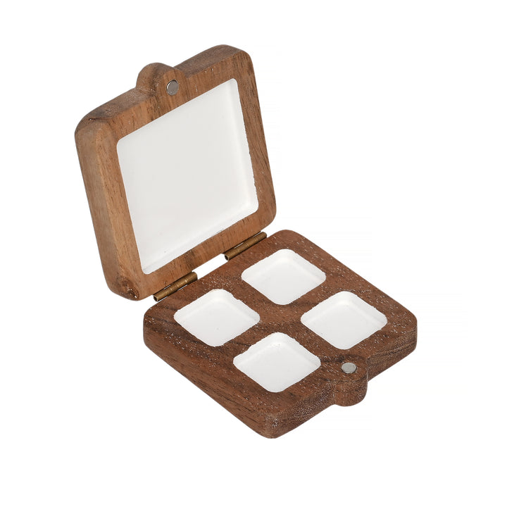 Portable Wooden Colour Palette | Painting Tray (4+1) - The Engraved Store