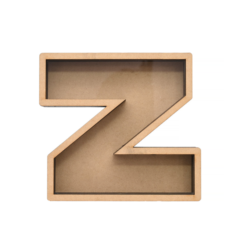 Pick Your Letter Wooden Money Bank | Piggy Bank - The Engraved Store