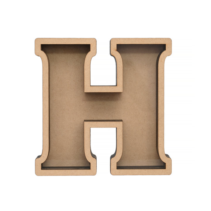 Pick Your Letter Wooden Money Bank | Piggy Bank - The Engraved Store