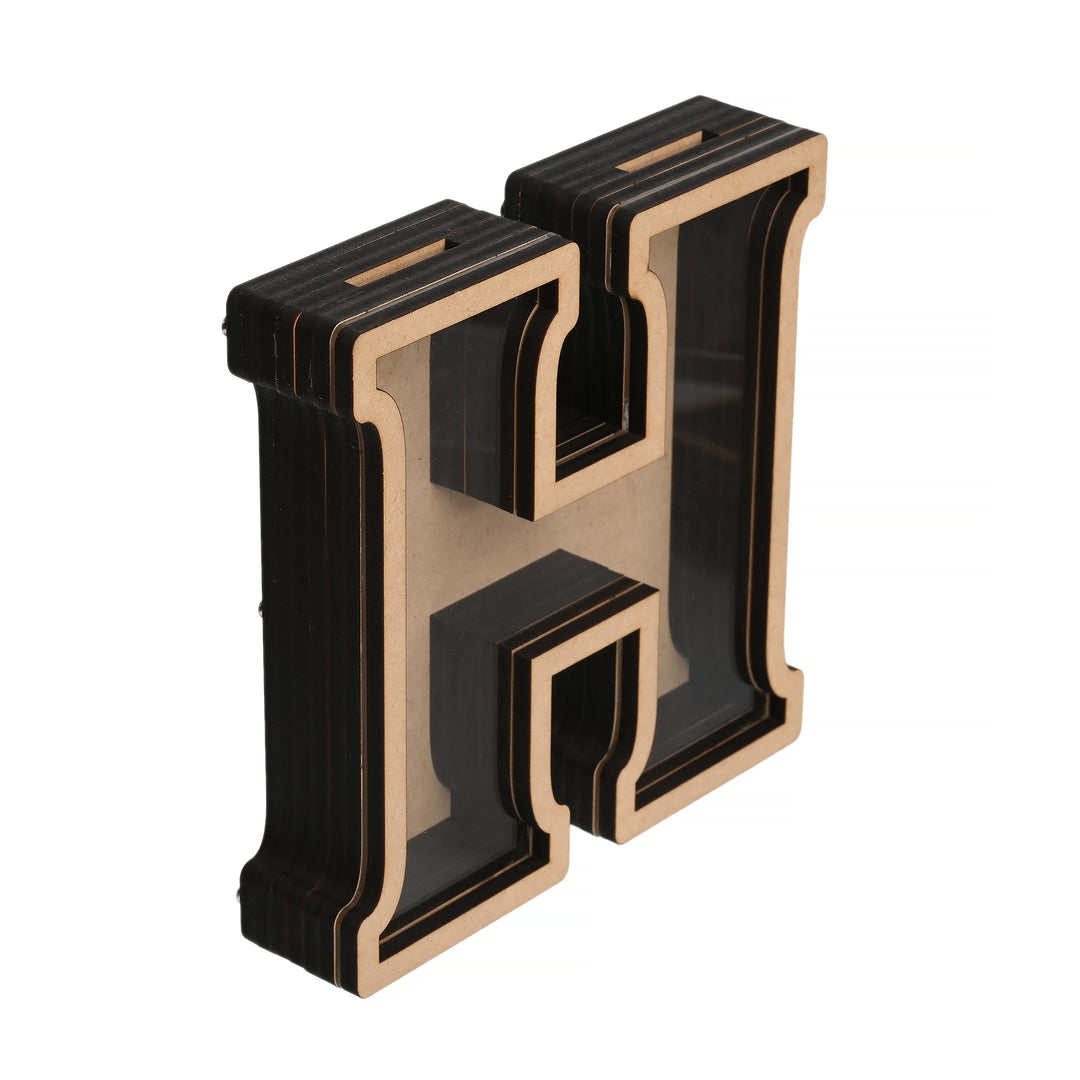 Pick Your Letter Wooden Money Bank | Piggy Bank - The Engraved Store