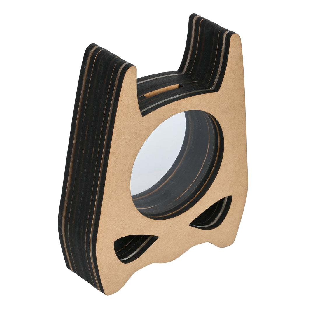 Bat Man Shape Wooden Money Bank | Piggy Bank - The Engraved Store