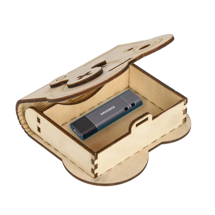 Wooden Pen Drive Box - The Engraved Store