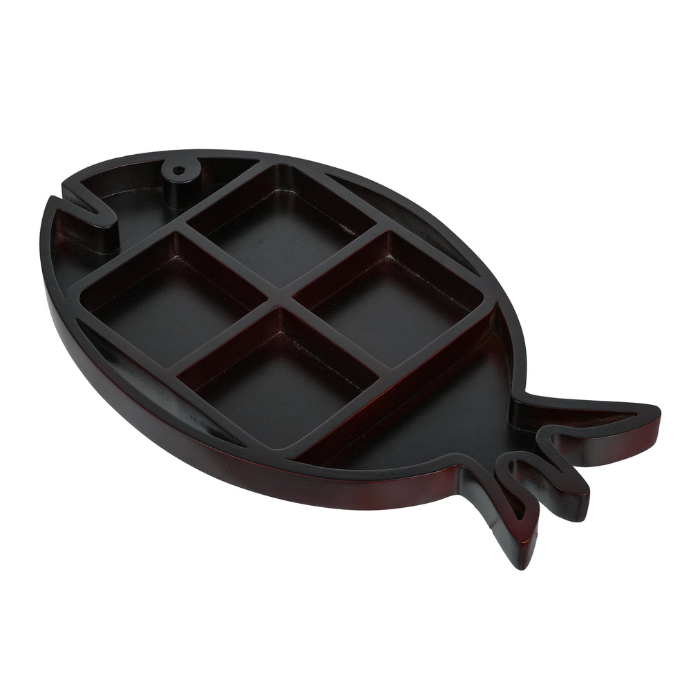 Fish Shaped Dry fruit Serving Tray - The Engraved Store