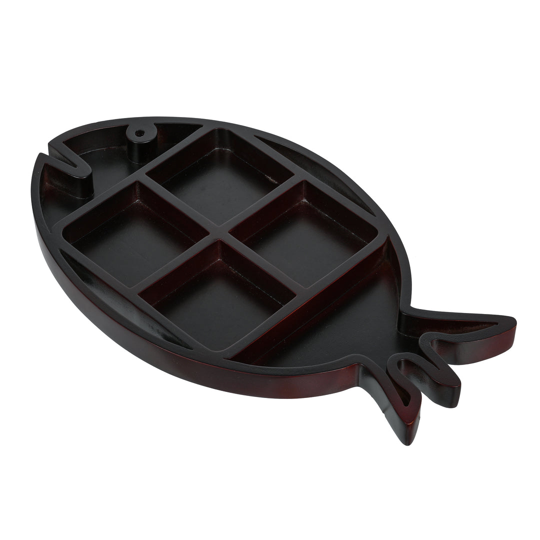Fish Shaped Dry fruit Serving Tray - The Engraved Store