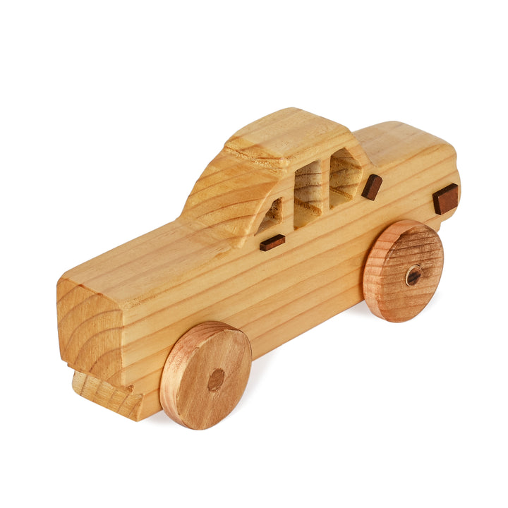 Wooden Utility Car Push Toy - The Engraved Store