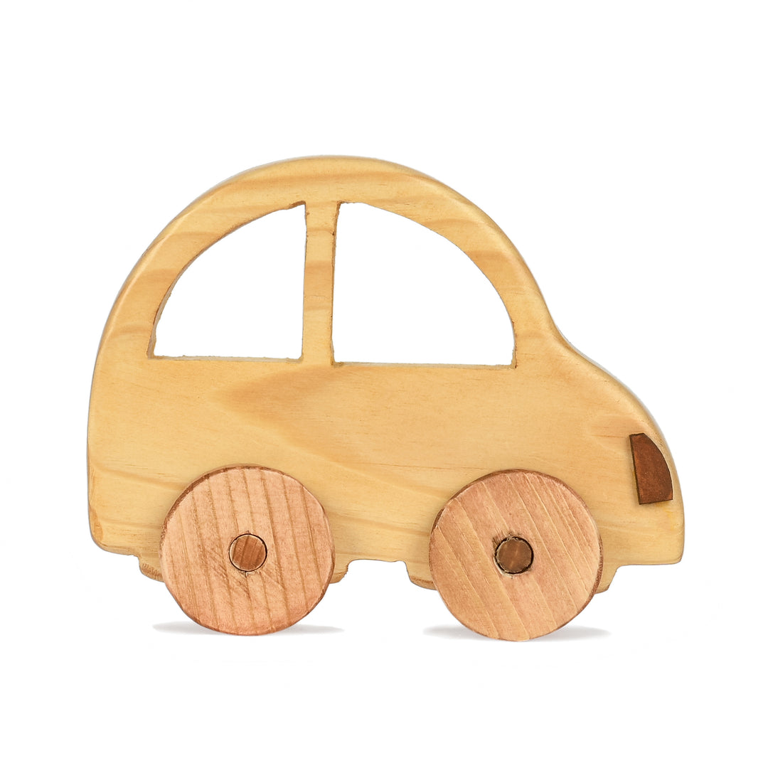 Car Push Toy in Wood - The Engraved Store