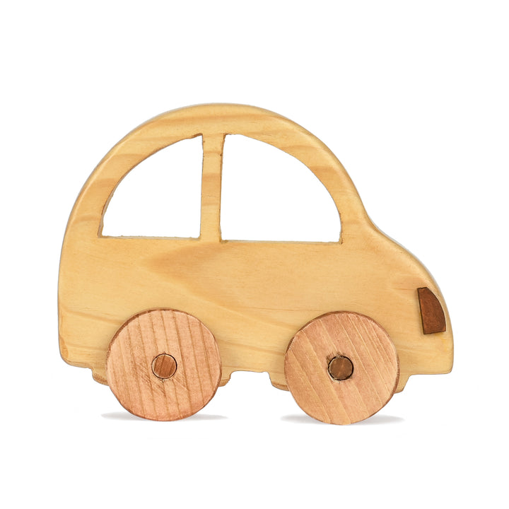 Car Push Toy in Wood - The Engraved Store