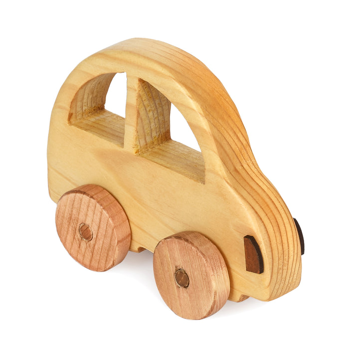 Car Push Toy in Wood - The Engraved Store