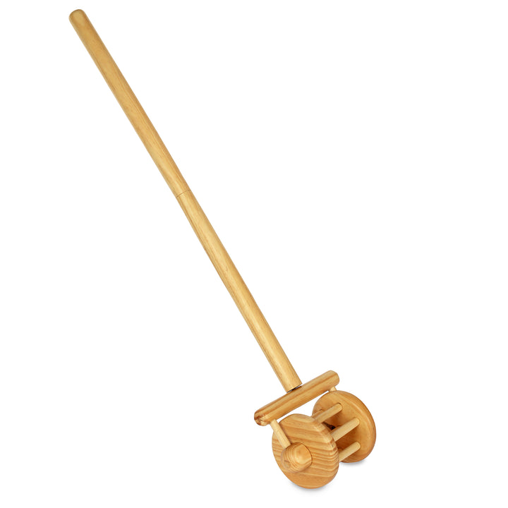 Wooden Rolling Push & Pull Rattle Toy For Toddlers - The Engraved Store