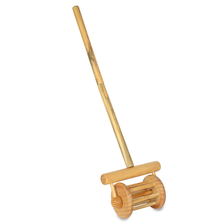 Wooden Rolling Push & Pull Rattle Toy For Toddlers - The Engraved Store