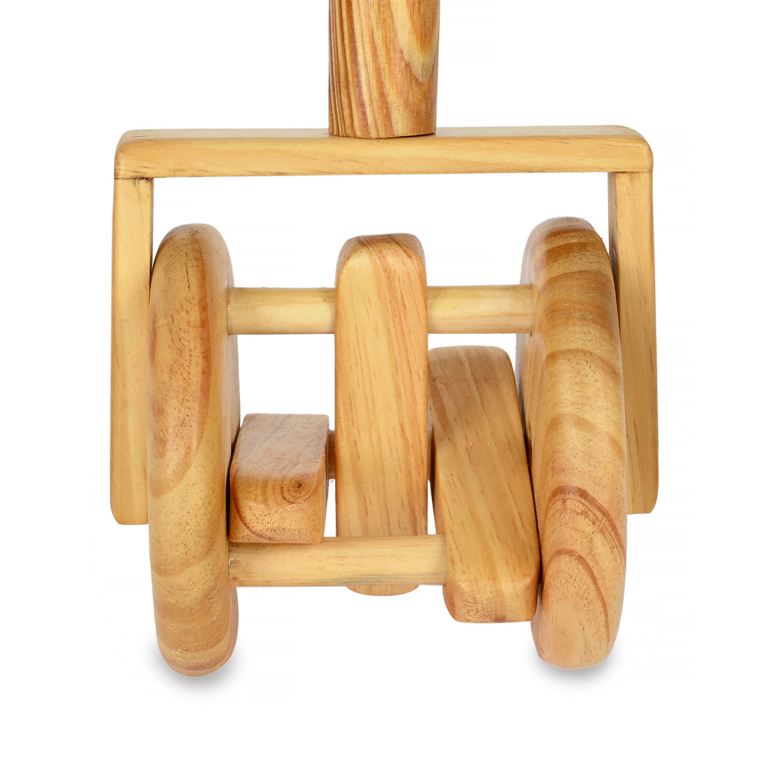 Wooden Lawnmower Rattle Toy For Kids - The Engraved Store