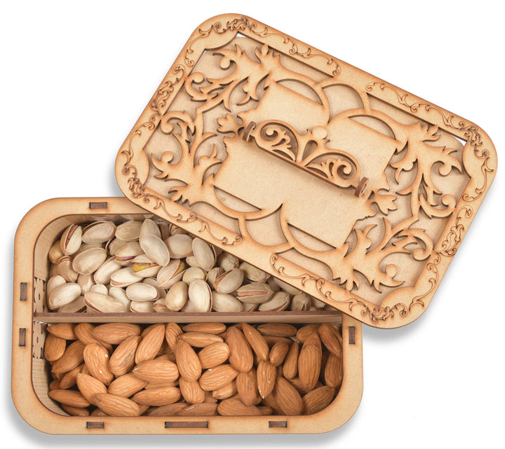 Wooden Dry Fruit | Chocolate Box - The Engraved Store