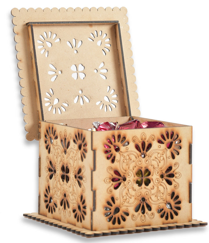 Wooden Square Box - The Engraved Store